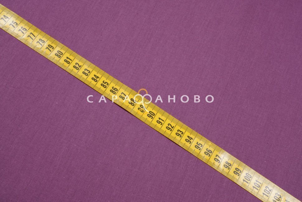 Ткань Поплин 220 см Баклажан рис.21080/35001