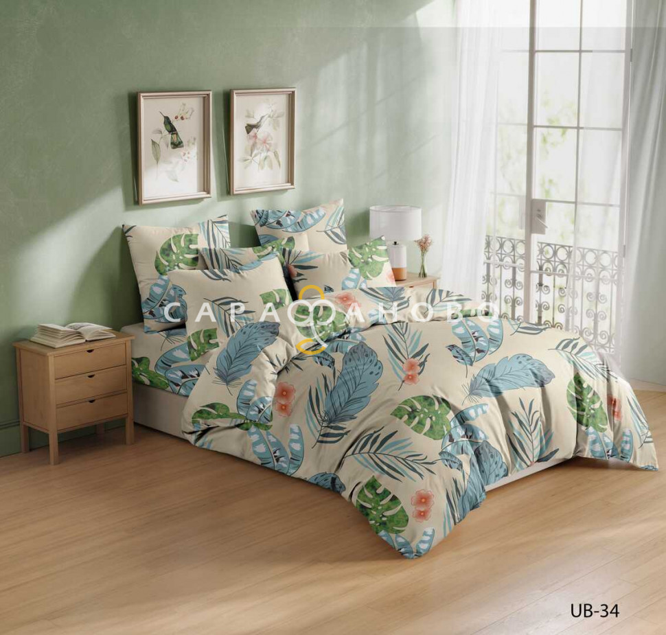 Ткань Бязь 150 см 120 гр диз. UB-34