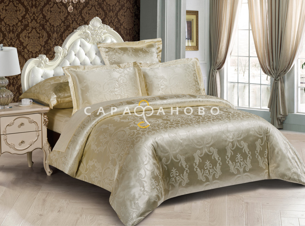 Ткань Сатин жаккард 250 см 140 гр А+В рис 572