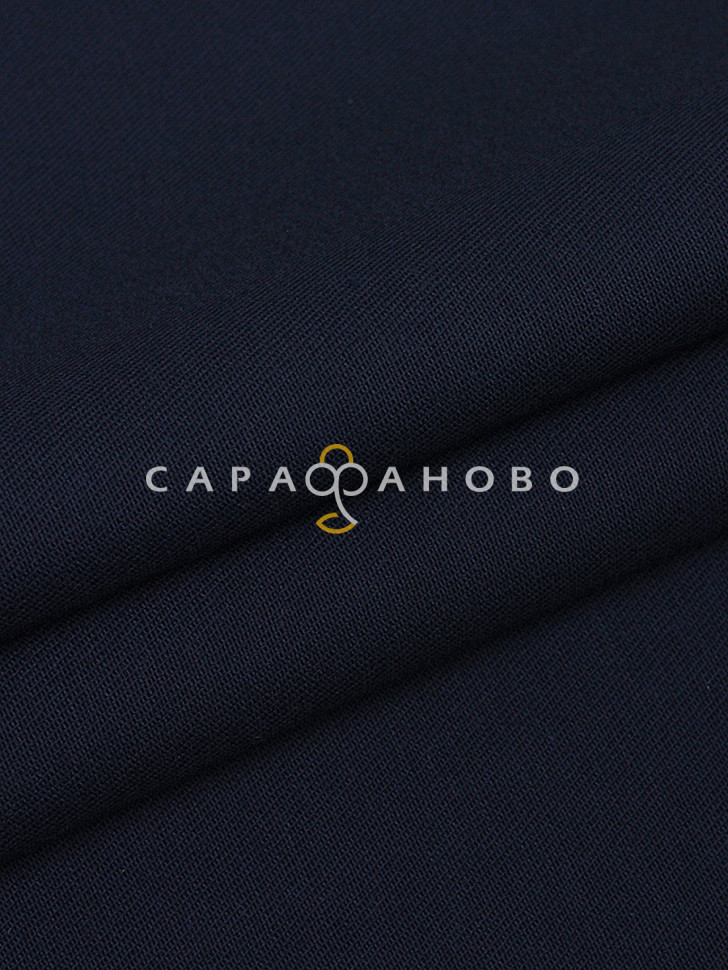 Саржа гладкокрашеная 150 см, 02 Синий 240 +/- 13 г/м2