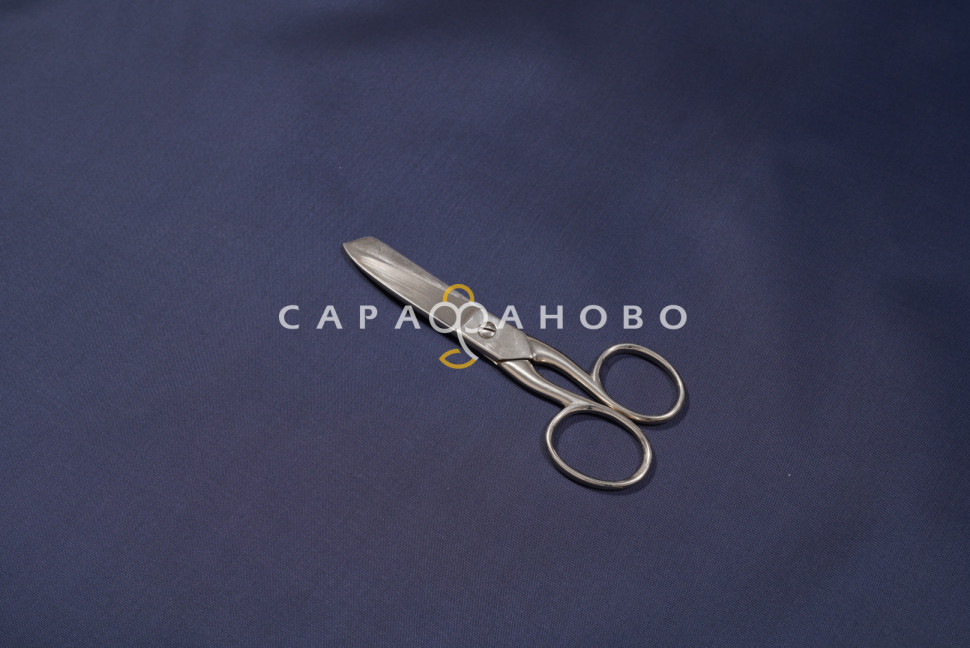 Ткань Оксфорд 200D гл/кр PU 1000 150 см рис темно-синий сорт 2