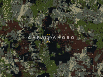 Ткань Грета 150 см Зеленая сетка ВО