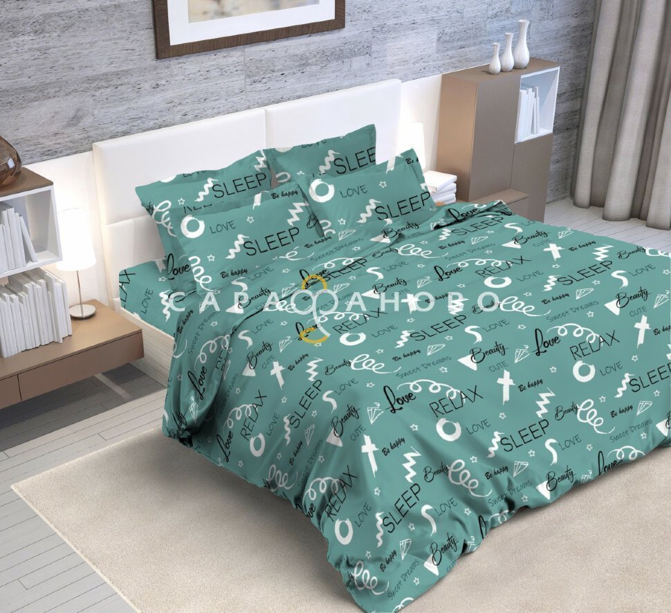 Ткань Бязь 220 см 120 г/м2 рис 6026 вид 1