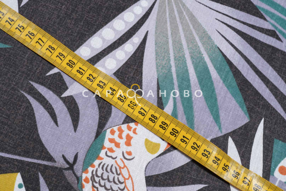 Ткань Бязь 220 см рис. 888 вид 1 Фиджи (основа)