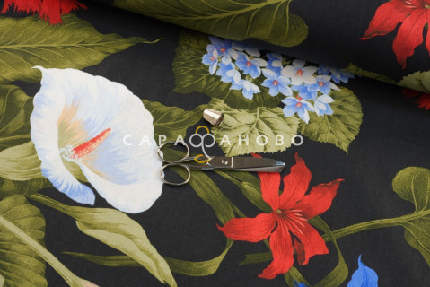 Ткань Бязь 220 см "Привилегия" рис 6809 вид 1