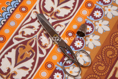 Ткань поплин 220 см "Каракас" рис 4600 вид 1