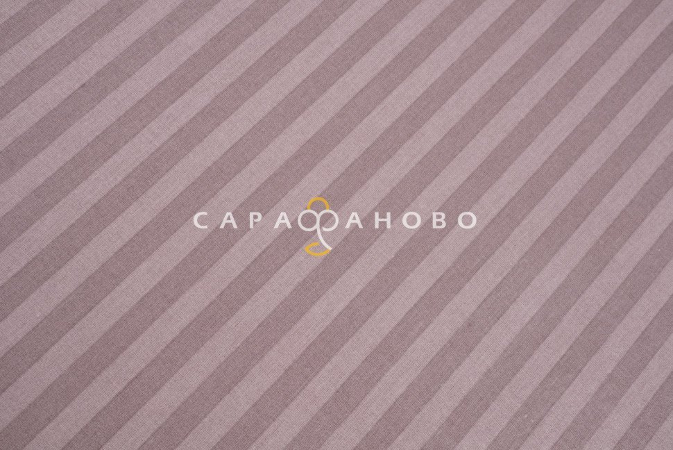 Ткань Поплин-страйп 220 см рис. 12245/5 Какао