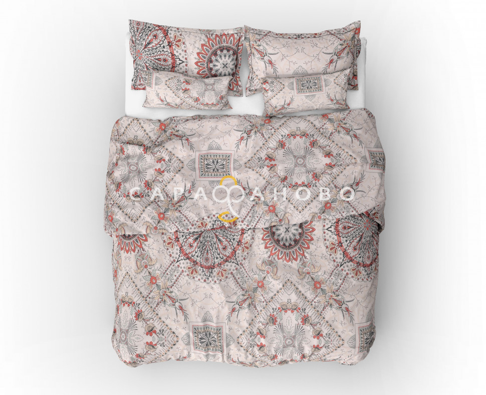 Ткань Бязь 220 см набивная 21173-2
