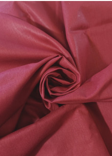 Ткань Полулён 150 см гладкокрашеный бордо № 161