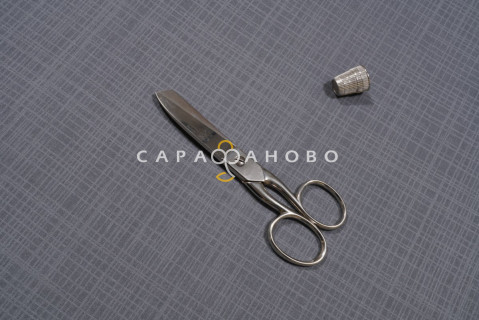 Ткань Поплин 220 см 105 гр рис. 28295/3 Тюльпаны, Веточки, Гербарий (компаньон)