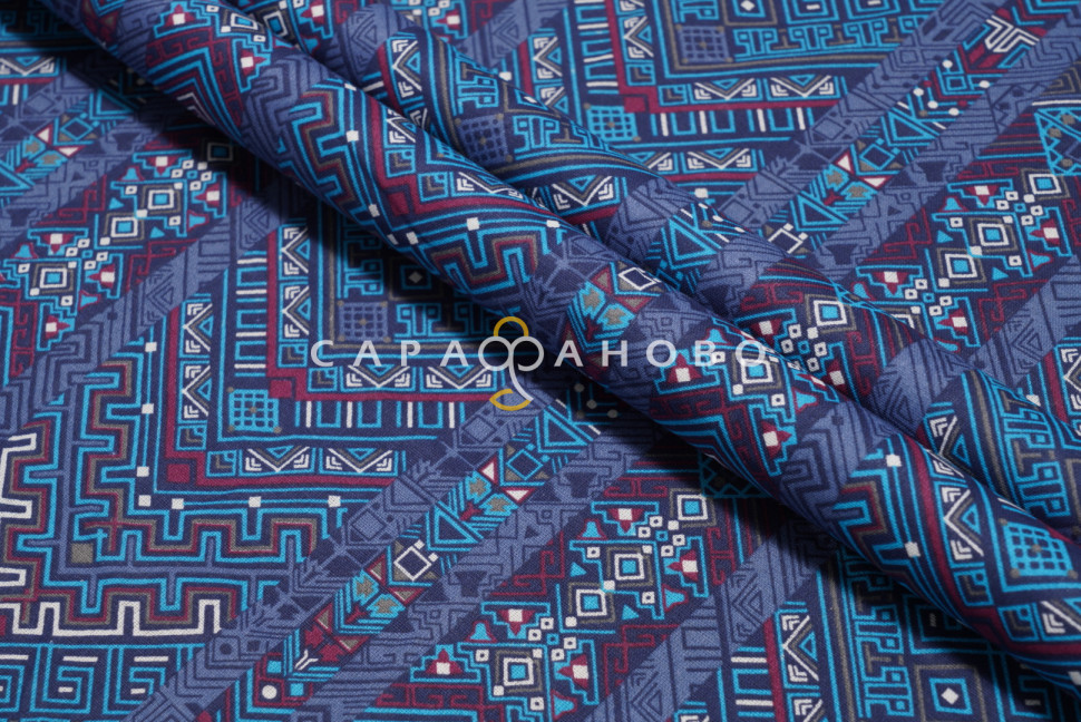 Ткань Ситец 80 см рис 21535-1 (На отрез), фото 1