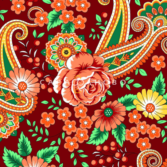 Фланель халатная № 703-1П