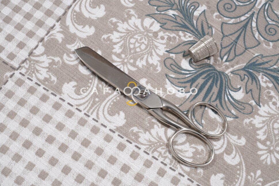 Ткань Рогожка 150 см рис. 30095/3 Дамаск