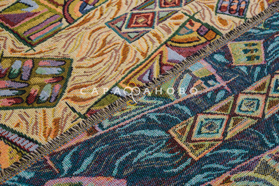 Ткань Гобелен жаккард 150 см рис JY-019