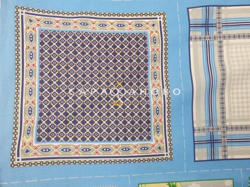 Ткань Ситец Платочный 150 см рис 90221