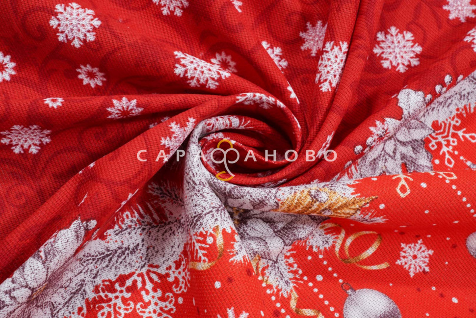 Ткань Рогожка 150 см рис 29118 вид 1