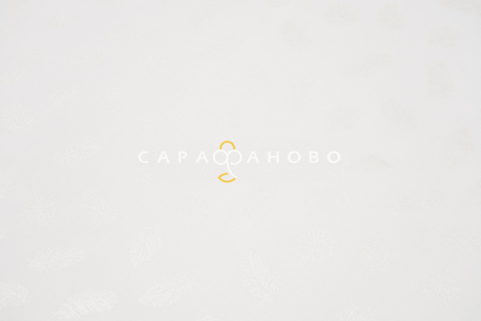 Ткань Тик смесовой 220 см 145 гр диз JS 040 White
