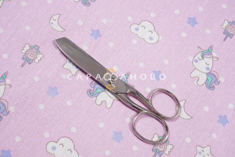 Ткань Бязь 150 см 120 гр рис. 101в7/1 Единорожки