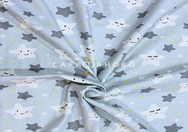 Ткань Фланель 180 см 170 гр рис 11295