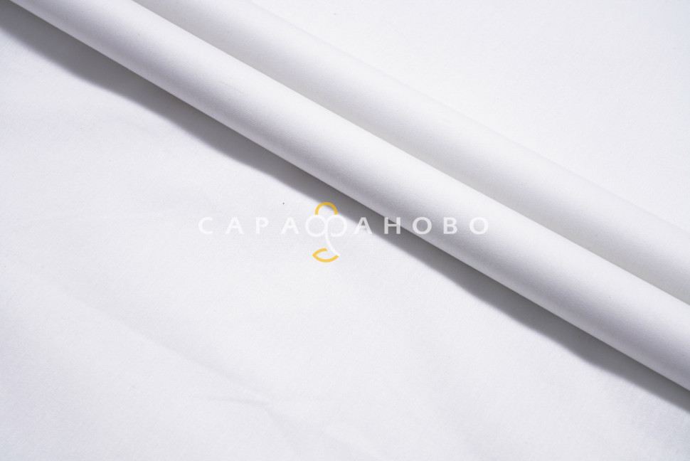 Ткань Тик отбеленный смесовой 220 см OPTICAL BLEACHED М