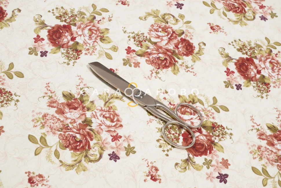 Ткань Бязь 220 см 120 гр Акварель рис 2008075 вид 1 (На отрез), фото 7