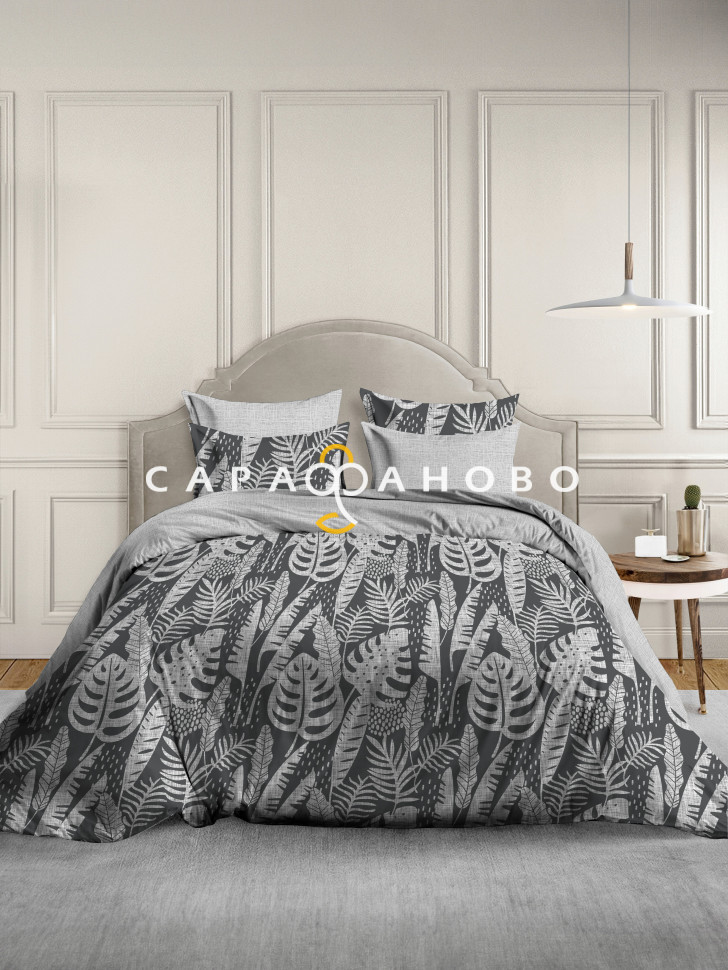 Ткань Бязь наб 220 см 120 гр Люкс рис. Амазония 20192/1