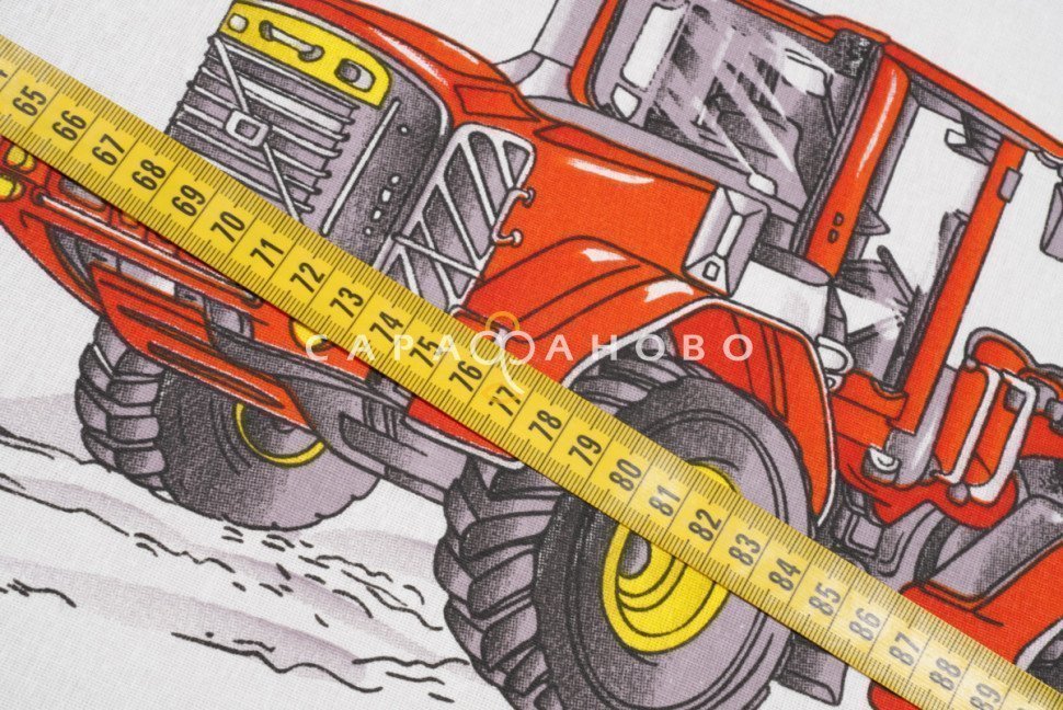 Ткань Бязь 150 см рис. 7488/1 Стройка (основа)