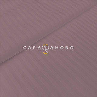 Ткань Сатин Страйп 1х1 240 см 135 гр цв. № 9 Пыльная роза