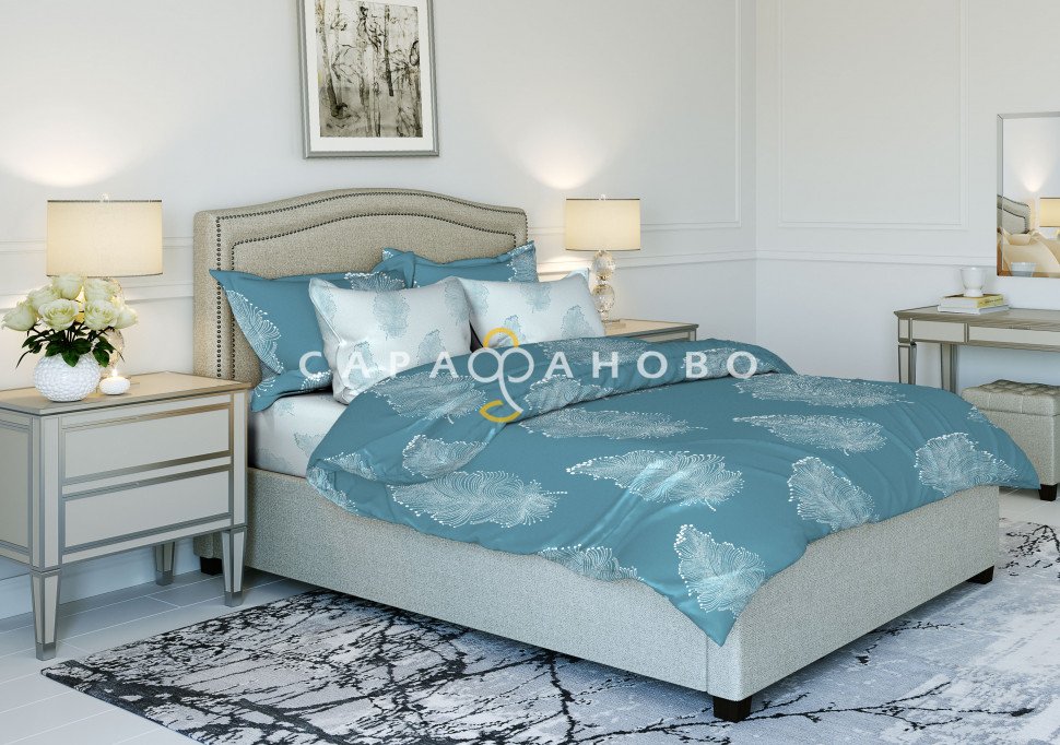 Ткань Бязь 220 см рис. 9050+9051(2)