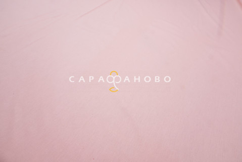 Ткань Поплин 220 см гл/к рис. Пудра 13-0002/13-1510