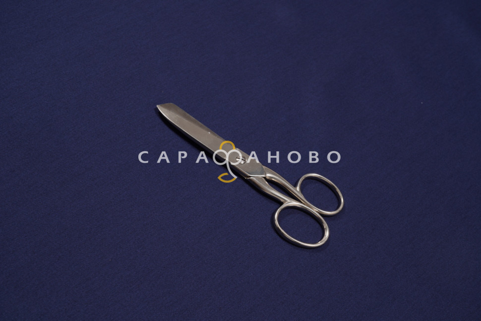 Ткань Саржа 150 см 260 гр №269 Тёмно-синий