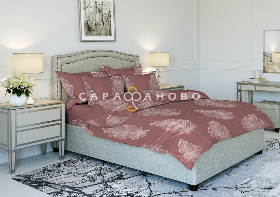 Ткань Бязь 220 см рис. 9050-1