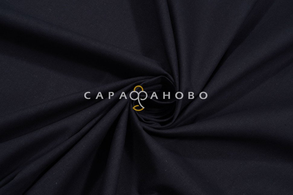 Ткань Бязь 150 см 120 гр рис. 8/3 Чёрный