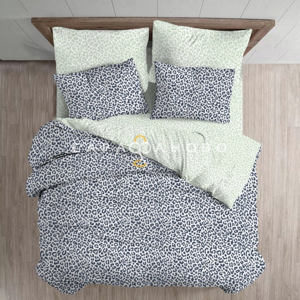 Ткань Поплин наб 100П-10 Люкс 220 см Леопард 10336 вид 2