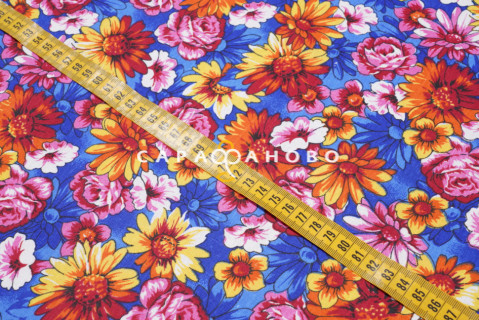 Ткань Бязь плательная 150 см рис Светлана 3877 вид 2