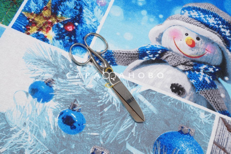 Ткань Рогожка 150 см рис. 11152-1 Румянец