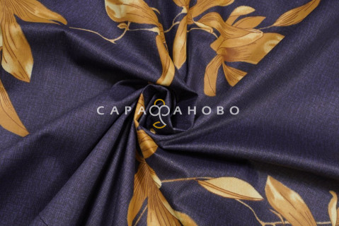 Ткань Сатин 220 см рис.  23085-1 Илана (основа)