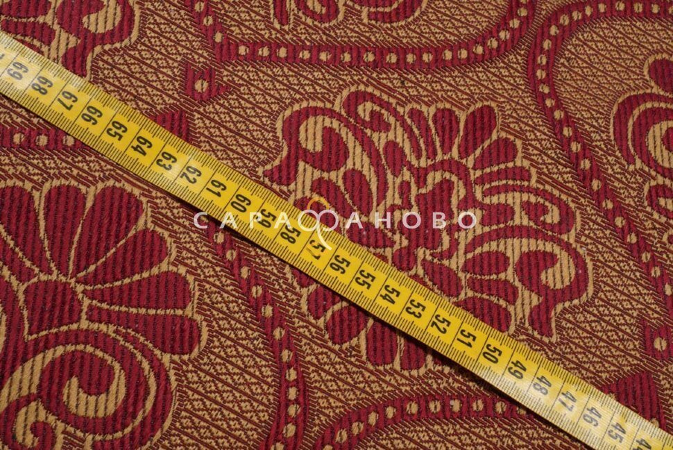 Гобелен жаккард 150см Двухцветный рис JB-039 На отрез, фото 5