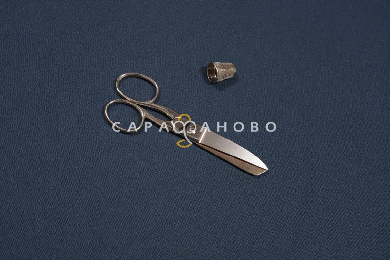 Ткань Саржа 150 см 260 гр №306 Тёмно-серый