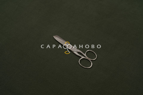 Ткань Флис 150 см 180 гр цвет Хаки 19-0414