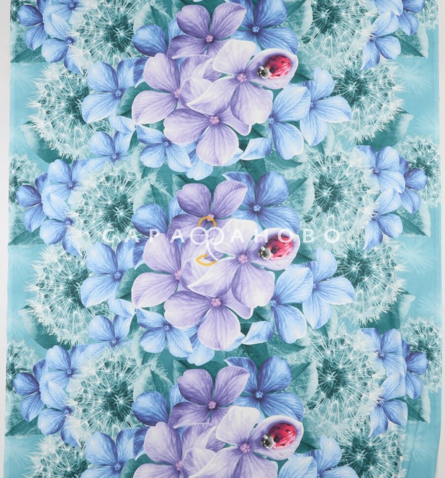 Перкаль 150 см рис. 660231 Божья коровка (основа)