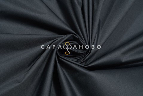 Ткань Дюспо 240Т PU Milky гл/кр 150см темно-серый