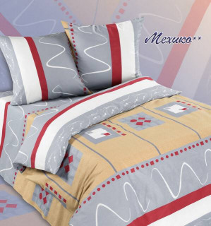 Ткань бязь 220 см "Мехико" рис 4522 вид 1