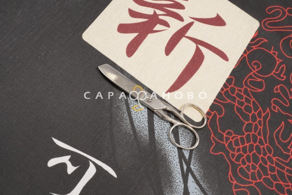Ткань Бязь 150 см рис. 171-1 Иероглифы