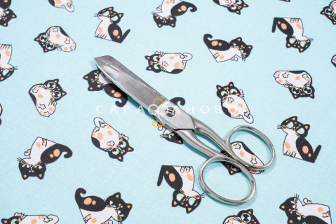 Ткань Ситец 95 см рис 29150 вид 5 "Котики"