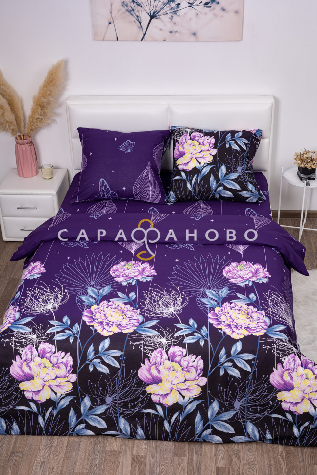 Ткань Бязь 220 см 125 гр рис. Магия 13002/1