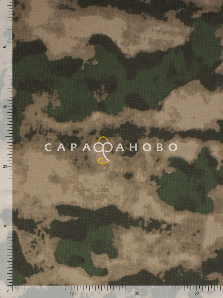 Рипстоп набивной 150 см, 862-1 Мох 230 +/- 10 г/м2
