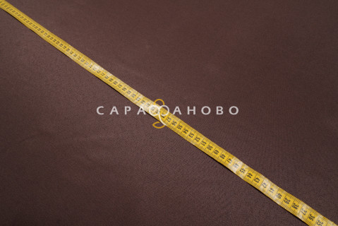 Ткань Грета гл/кр 150см 200гр коричневый 15