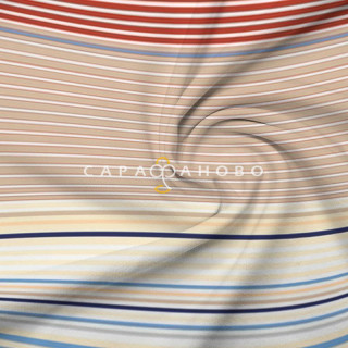 Ткань Бязь 220 см "Страйп" рис 6308 вид 1