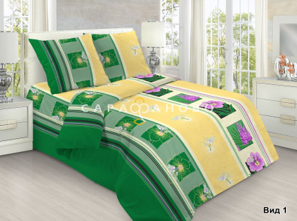 Бязь набивная 150 см 100 гр. рис 963 вид 1